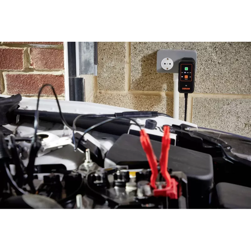 OSRAM BATTERYcharge 901 6V/12V 1A Automātiskais akumulatoru lādētājs svina-skābes akumulatoriem