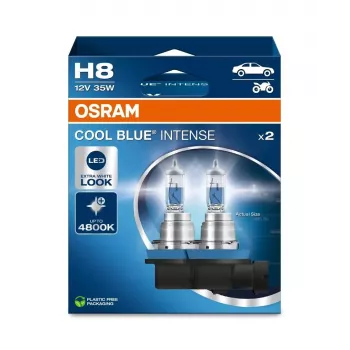 OSRAM spuldze (2 gab. komplekts) H8 12V 35W PGJ19-1 Cool Blue Intense NextGen 5000K