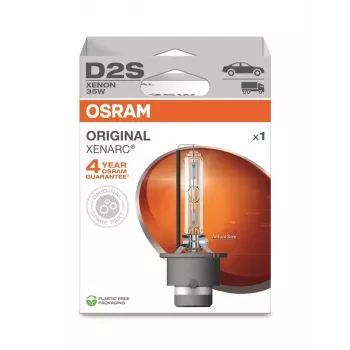 OSRAM D2S Xenarc Original [bl1] EPACK ksenona HID luktura spuldze, 35W, 4300K, PK32d-2