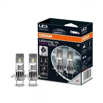 OSRAM LED Spuldze 2 gab. H7 12V 16W PX26D