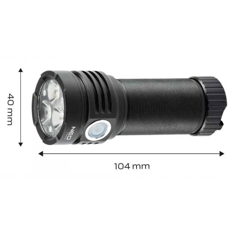 OSRAM P9 LED USB uzlādējams lukturītis 3300 lm Melns