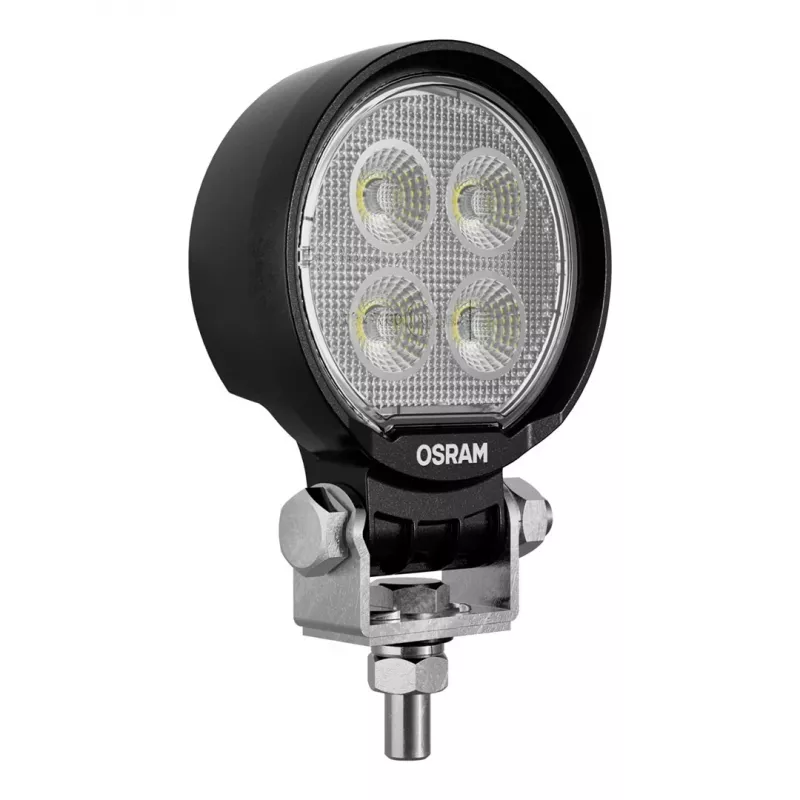 Osram ROUND WL VX80-WD LED darba gaisma, 10W, 12/24V, 800lm, 6000K, plata staru kūļa, IP67, ECE R10, DT savienotājs, 80mm