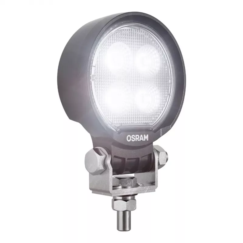 Osram ROUND WL VX80-WD LED darba gaisma, 10W, 12/24V, 800lm, 6000K, plata staru kūļa, IP67, ECE R10, DT savienotājs, 80mm