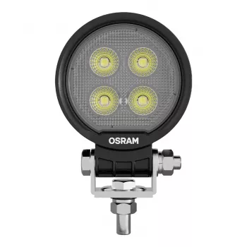 Osram ROUND WL VX80-WD LED darba gaisma, 10W, 12/24V, 800lm, 6000K, plata staru kūļa, IP67, ECE R10, DT savienotājs, 80mm