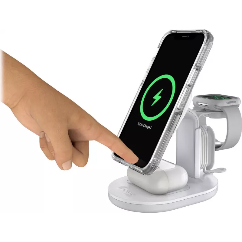 OtterBox 3-in-1 MagSafe Charging Station White
