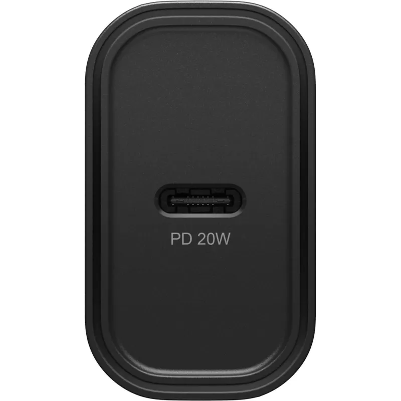 OtterBox 78-81362 30W USB-C sienas lādētājs ar Power Delivery 3.0 - Melns