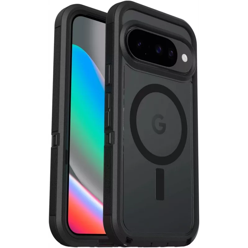OtterBox Defender Pro XT Clear Magnets Google Pixel 10/Pixel 10 Pro Dark Side - Black
