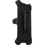 OtterBox Defender Series maciņš ar klipsi iPhone 16 - jostas klips, melns polikarbonāts, 360° rotācija