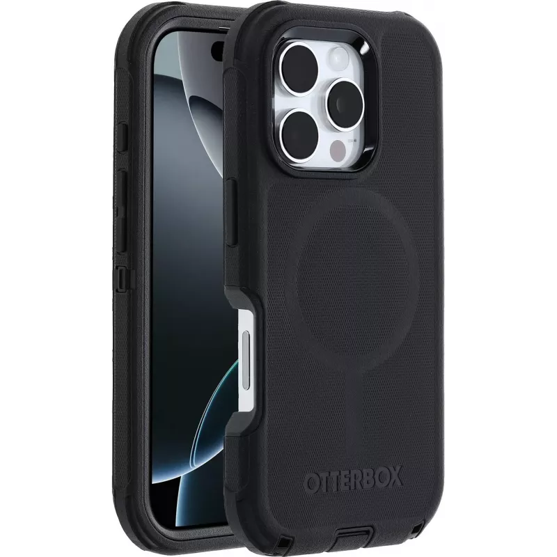 OtterBox Defender Series MagSafe Case for Apple iPhone 16 Pro - Black