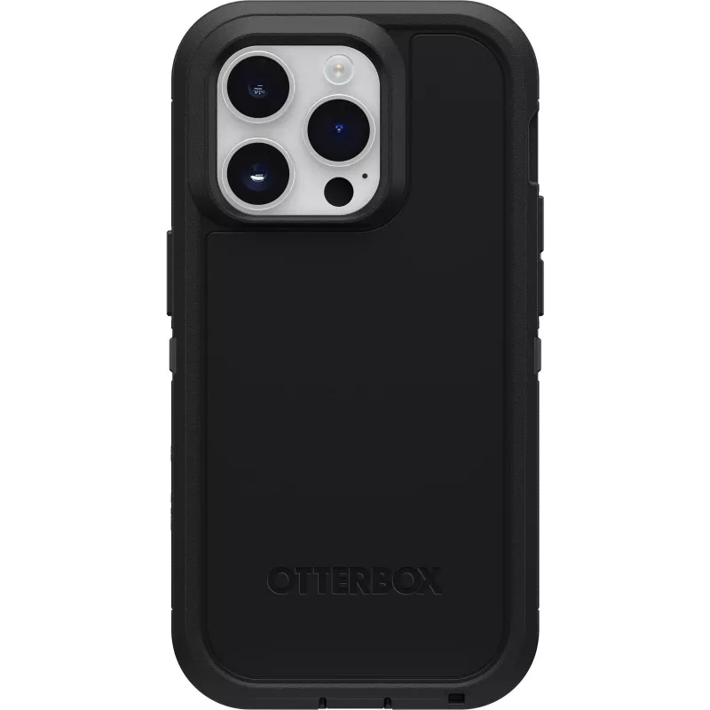 OtterBox Defender Series XT aizmugurējais vāciņš Apple iPhone 14 Pro - melns, MagSafe savietojams, izturīga aizsardzība 77-89121