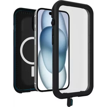 OtterBox FRE MagSafe aizsargmaciņš Apple iPhone 15 — melns