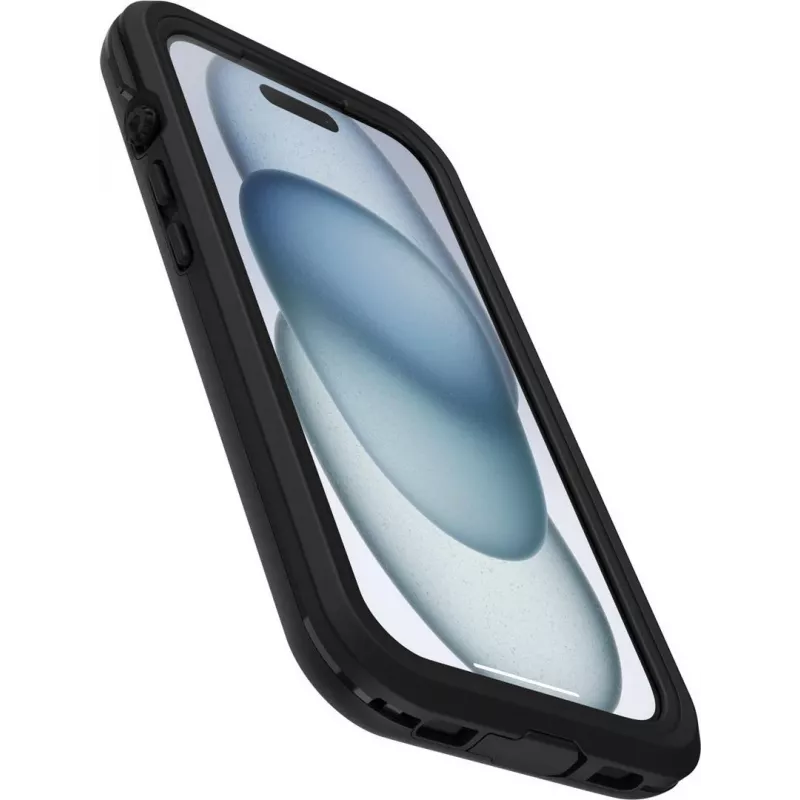OtterBox FRE MagSafe aizsargmaciņš Apple iPhone 15 — melns