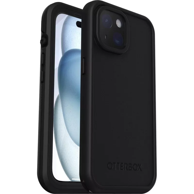 OtterBox FRE MagSafe aizsargmaciņš Apple iPhone 15 — melns