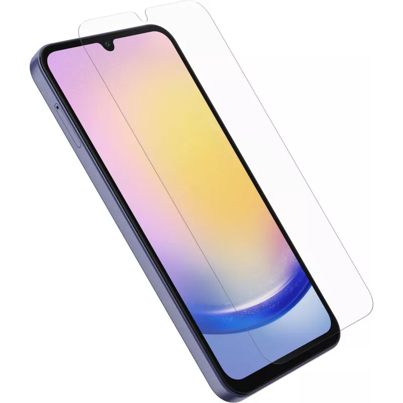 OtterBox Glass Screen Protector for Samsung Galaxy A25 5G - Clear - Drop Resistant - Scratch Resistant - Shatterproof - 1 Pack