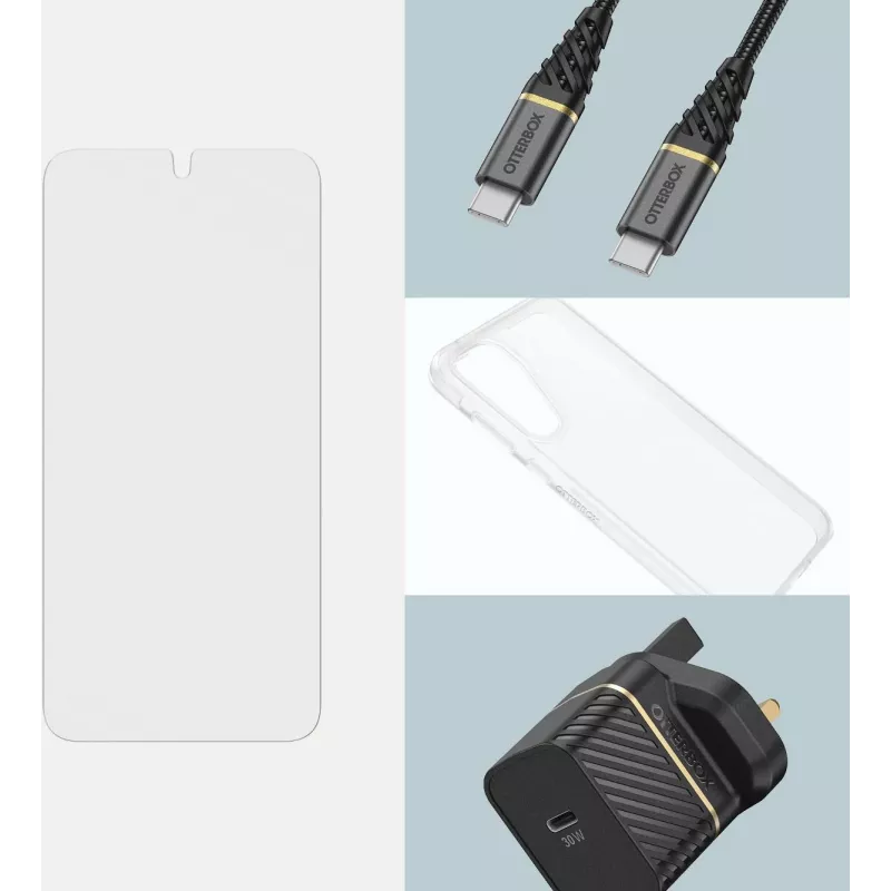 OtterBox Glass ekrāna aizsargs Samsung Galaxy A55 5G - caurspīdīgs rūdīts stikls