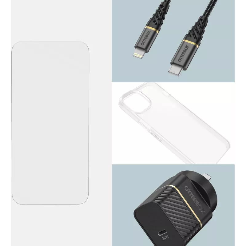 OtterBox Premium Glass pretmikrobu ekrāna aizsargs Apple iPhone 13 / 13 Pro - caurspīdīgs 77-96637