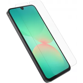 OtterBox Premium rūdītā stikla ekrāna aizsargplēve Samsung Galaxy A26 - 9H cietība, caurspīdīga, izturīga pret skrāpējumiem un šķelšanu, pret pirkstu nospiedumiem, viegla uzstādīšana 77-97718