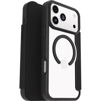 OtterBox React Folio MagSafe for iPhone 17 Pro Max Clear/Black