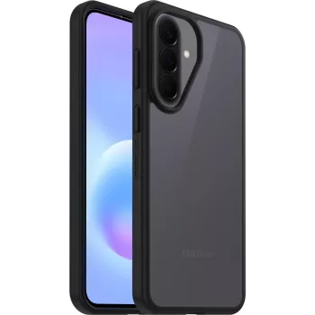 OtterBox React Samsung Galaxy A54 5G Maciņš - Caurspīdīgs/Melns, Triecienizturīgs, Īpaši Plāns, Militārā Līmeņa Kritiena Aizsardzība