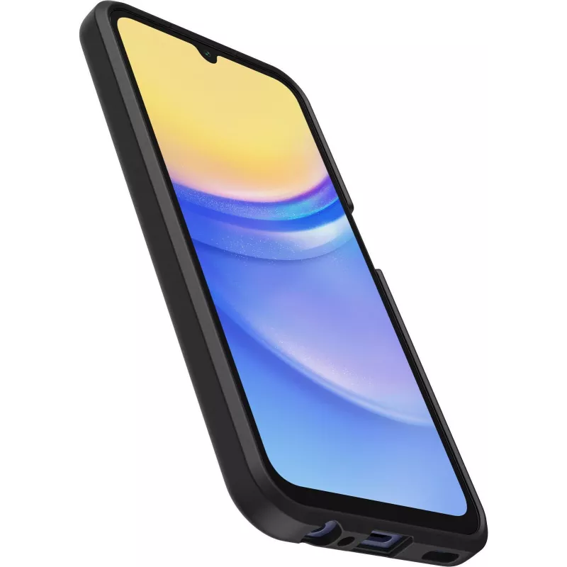 OtterBox React Series Back Cover for Samsung Galaxy A15 5G - Melns