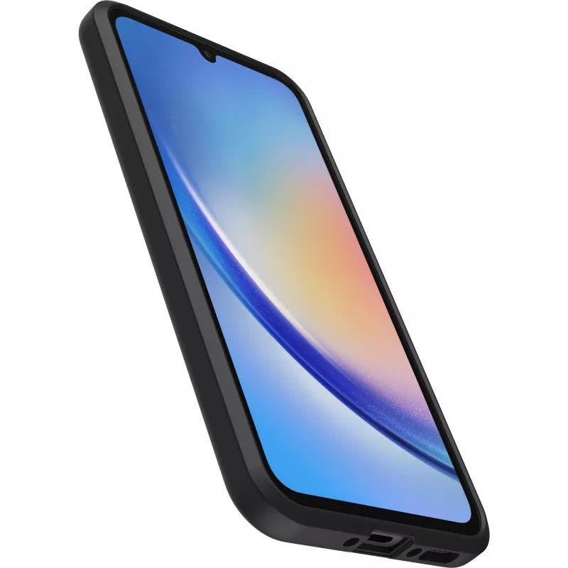 OtterBox React Series aizmugurējais vāciņš Samsung Galaxy A34 5G Black Pro Pack (77-91637)
