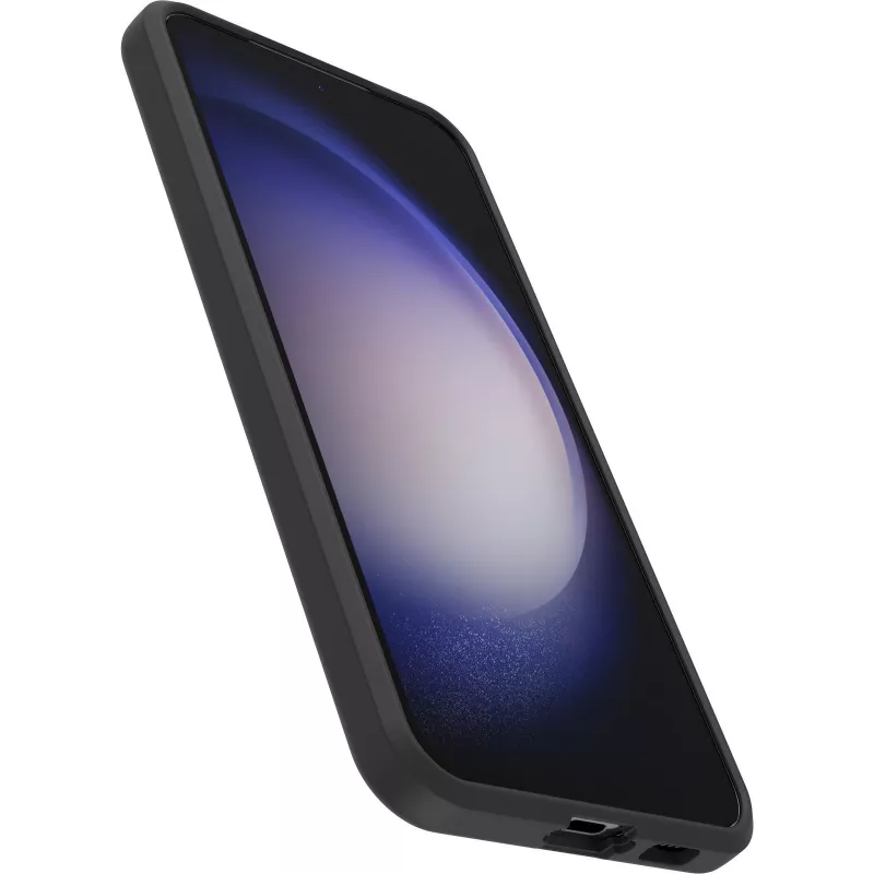 OtterBox React Series aizmugurējais vāciņš Samsung Galaxy S23+ - Antimikrobiāls, Black Crystal 77-91304