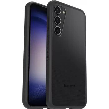 OtterBox React Series aizmugurējais vāciņš Samsung Galaxy S23+ - Antimikrobiāls, Black Crystal 77-91304