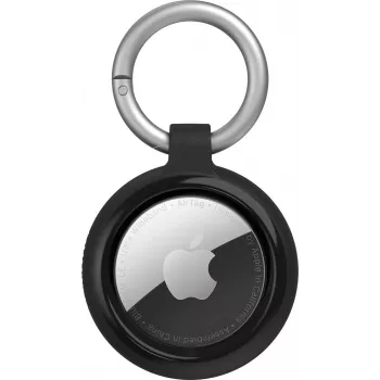 OtterBox Sleek Keychain for Apple AirTag - Black