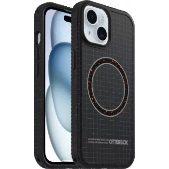 OtterBox Sole Series Mobile Phone Case ar MagSafe - Audums - Midnight Circle (Melns)