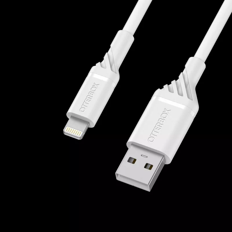 OtterBox Standard Lightning uz USB-A kabelis 2m Cloud Dream White