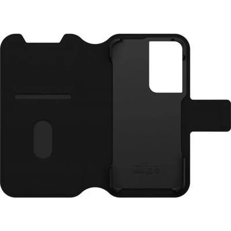 OtterBox Strada Series Via folio vāks Samsung Galaxy S22 - Black Night 77-86603