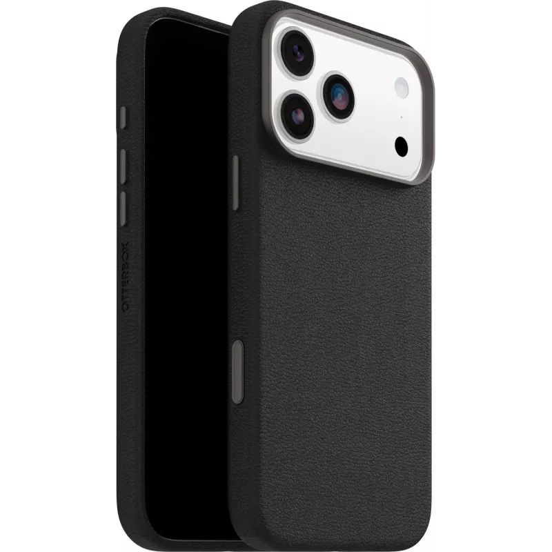 OtterBox Symmetry Cactus Leather Camera Control iPhone 17 Pro Max Black