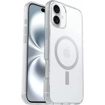 OtterBox Symmetry Clear MagSafe vāciņš iPhone 16 Plus - caurspīdīgs