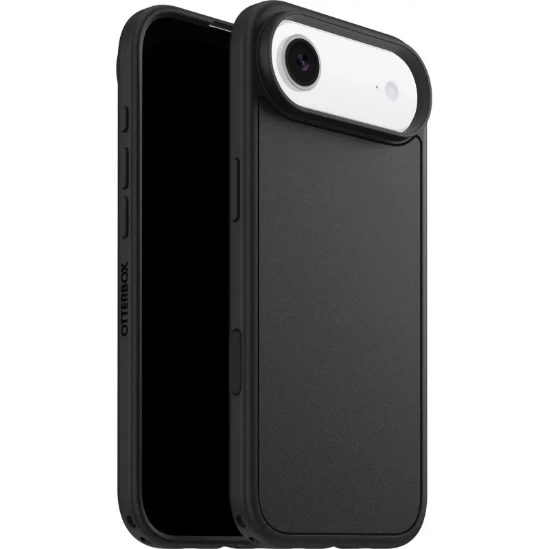OtterBox Symmetry MagSafe vāciņš ar kameras vadības pogu Apple iPhone Air - melns (77-99420)
