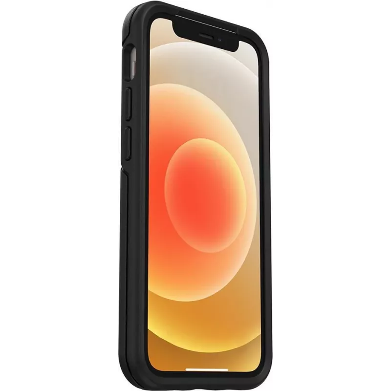 OtterBox Symmetry Series aizmugurējais vāciņš Apple iPhone 12 / 12 Pro - melns 77-66197