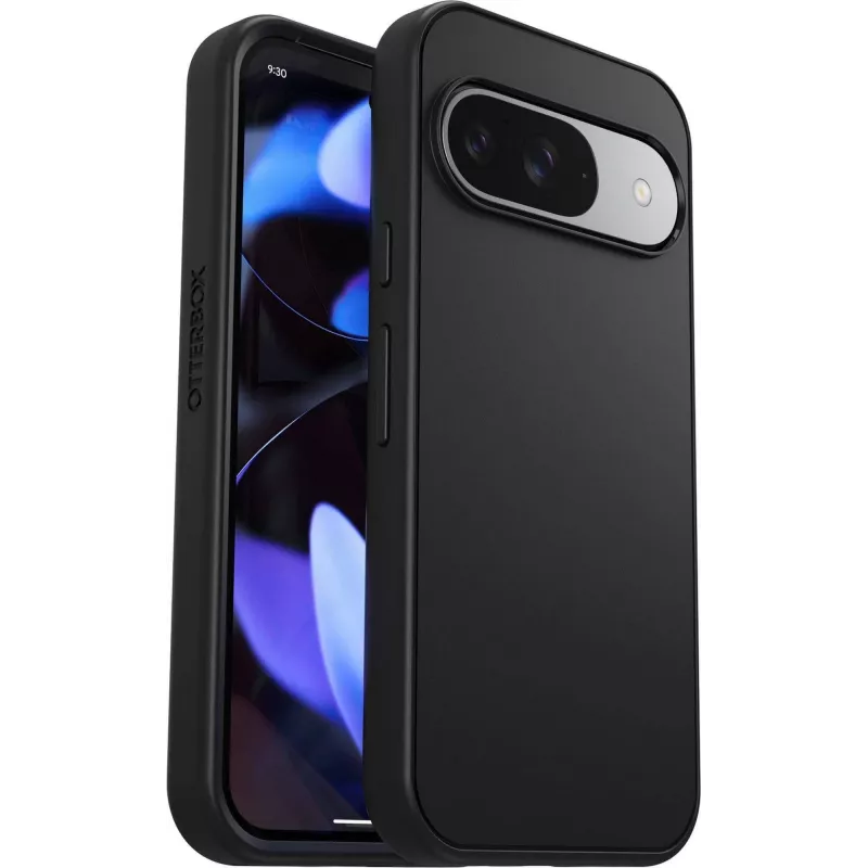 OtterBox Symmetry Series aizmugurējais vāciņš Google Pixel 9 / Pixel 9 Pro - melns