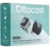 OTTOCAST Mini Cube T3 bezvadu CarPlay un Android Auto adapteris, Bluetooth 5.0, Wi-Fi 5, USB-C, melns