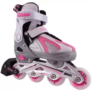 OUTDOOR EDGE Outrace Volt Inline Slidas Pelēki-Rozā Regulējams Izmērs EU 40-43