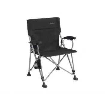 Outwell Campo Kempinga Krēsls 125 kg Melns/Pelēks
