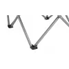 Outwell Catamarca XL Saliekamais Kempinga Krēsls 150 kg Melns/Pelēks