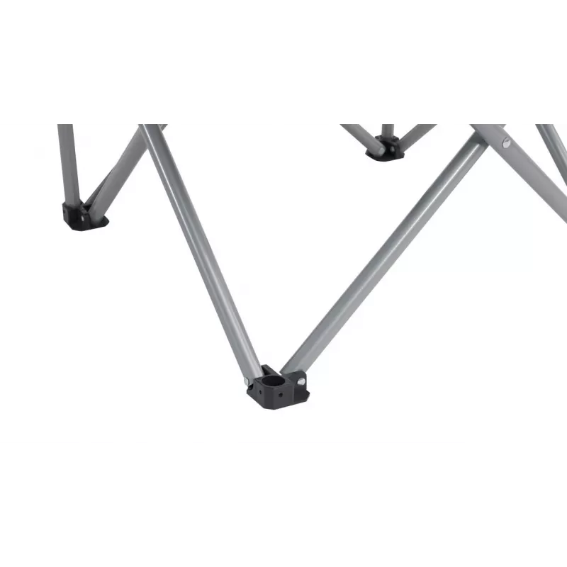 Outwell Catamarca XL Saliekamais Kempinga Krēsls 150 kg Melns/Pelēks