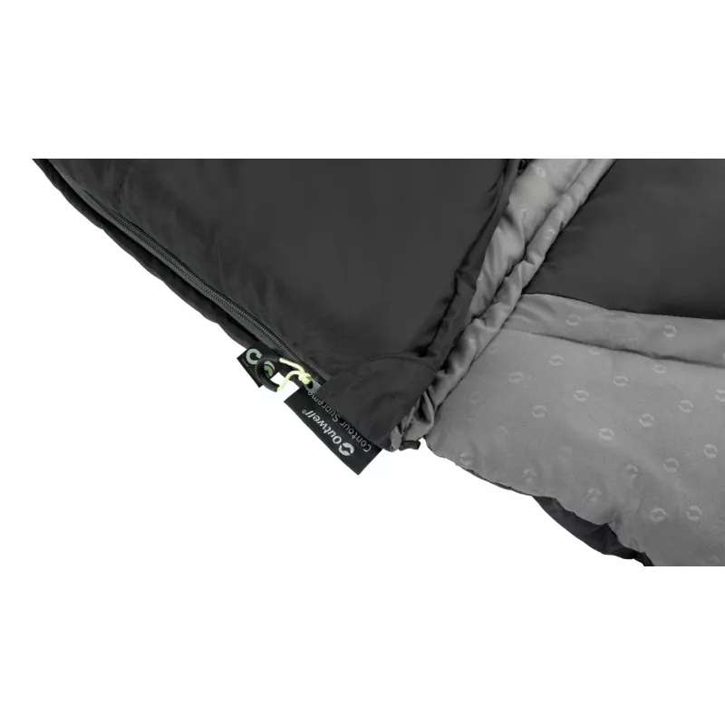 Outwell Contour guļammaiss 220 x 85 cm -13/+16 °C kreisais rāvējslēdzējs