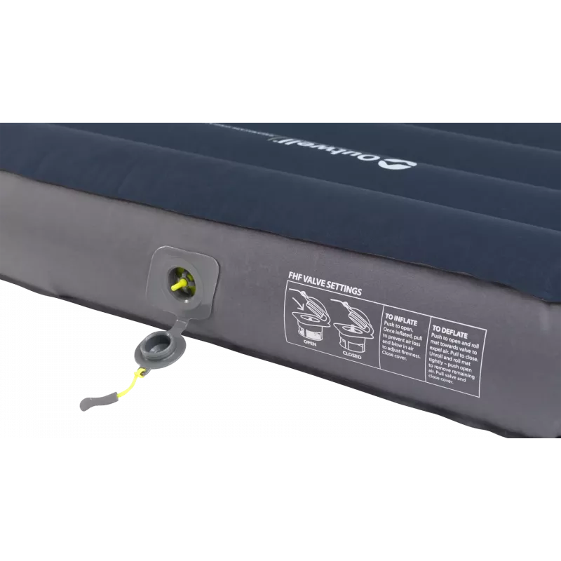 Outwell Dreamscape Insulated Single pašpiepūšamais guļammaiss, 205x77x12 cm, Navy