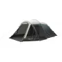 Outwell Earth 5 5 personu tuneļtelts – 2 istabas, 3000mm ūdens staba augstums, zaļa