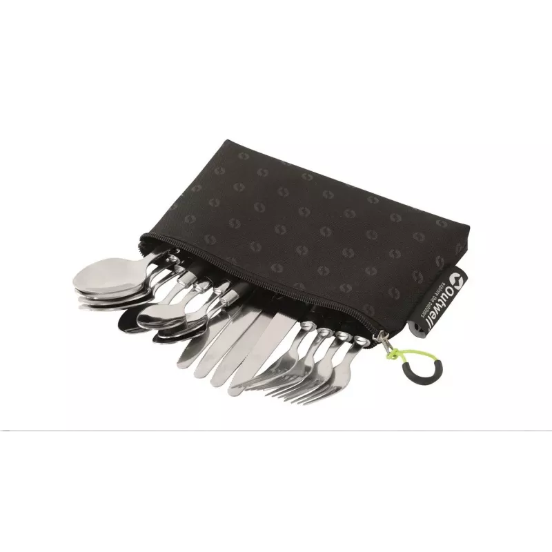 Outwell Pouch Cutlery Set Black