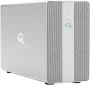OWC Mercury Elite Pro Dual 2 nodalījumu RAID korpuss ar 3 portu USB centrmezglu, USB 3.2 Gen 2 Type-C (sudraba)