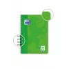 Oxford TOUCH Vingrinājumu burtnīca - Zaļa - A4+ - 80 lapas - 90 g/m² - Līniju papīrs