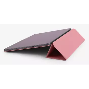 P. BookCover maciņš iPad 11/10.9 vecā rozā – folija ar zīmuļa turētāju, automātiska ieslēgšanās/izslēgšanās
