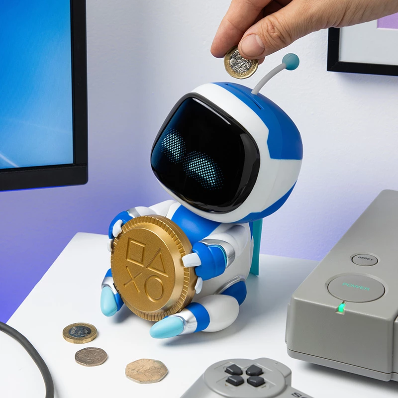 Paladone AstroBot Coin Buddies Daudzkrāsaina Robota Krājkasīte