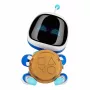 Paladone AstroBot Coin Buddies Daudzkrāsaina Robota Krājkasīte